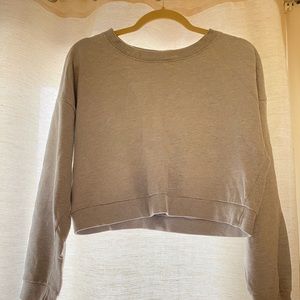 American Apparel cropped crewneck sweatshirt!